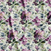 Watercolour Lavender Floral Digital Printed Fabric Manufacturer India